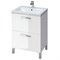 CERSANIT Тумба под раковину: MELAR для COMO/CITY/COLOUR/NATURE 60, белый SU-MEL-CM60
