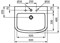 IDEAL STANDARD TEMPO Раковина 60х50 см T056401
