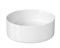 CERSANIT Раковина на столешницу CREA 38 RING 0 отв., цвет белый UM-CRE38/1-oc-R