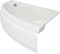 CERSANIT Ванна асимметричная JOANNA 160x95 правая WA-JOANNA*160-R CERSANIT Ванна асимметричная JOANNA 160x95 правая WA-JOANNA*160-R
