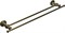RUSH Crete Полотенцедержатель двойной 60 см. , светлая бронза CR35532