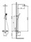TIMO Tetra-thermo Душевая система, 3- режима, хром SX-0169/00 chrome