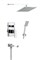 TIMO Selene Душевая система, 3- режима, хром SX-3069/00SM (1113) chrome