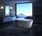 BELBAGNO BB14 Ванна акриловая отельностоящая овальная с возможностью установки смесителя на борт ванны BB14 - фото 68314