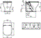 IDEAL STANDARD TESI AquaBlade® Напольный пристенный унитаз соло T007701