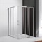 CEZARES MOLVENO-AH-22 Душевой уголок прямоугольный двери раздвижные, стекло 6 мм, устанавливается на левую или правую стороны CEZARES MOLVENO-AH-22