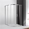 CEZARES MOLVENO-RH-11 Душевой уголок асимметричный двери раздвижные, стекло 6 мм, устанавливается на левую или правую стороны CEZARES MOLVENO-RH-11