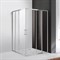 CEZARES MOLVENO-A-22 Душевой уголок квадратный двери раздвижные, стекло 6 мм, устанавливается на левую или правую стороны CEZARES MOLVENO-A-22