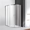 CEZARES MOLVENO-RH-2 Душевой уголок асимметричный двери раздвижные, стекло 6 мм, устанавливается на левую или правую стороны CEZARES MOLVENO-RH-2