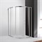 CEZARES MOLVENO-R-11 Душевой уголок асимметричный двери раздвижные, стекло 6 мм, устанавливается на левую или правую стороны CEZARES MOLVENO-R-11