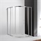 CEZARES MOLVENO-R-11 Душевой уголок асимметричный двери раздвижные, стекло 6 мм, устанавливается на левую или правую стороны CEZARES MOLVENO-R-11