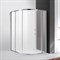 CEZARES MOLVENO-R-11 Душевой уголок асимметричный двери раздвижные, стекло 6 мм, устанавливается на левую или правую стороны CEZARES MOLVENO-R-11