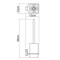 WASSERKRAFT Exter K-5227 Щетка для унитаза подвесная K-5227