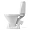 SANTEK Римини Унитаз напольный с бачком, выпуск косой, одинарный смыв, крышка полипропилен 1WH111758
