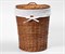 WASSERKRAFT Leine WB-350-L Плетеная корзина для белья с крышкой WB-350-L - фото 87319 WASSERKRAFT Leine WB-350-L Плетеная корзина для белья с крышкой WB-350-L - фото 87319