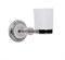BOHEME Настенный стакан для зубных щеток HERMITAGE CHROME BOHEME-10383