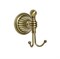 BOHEME Крючок двойной HERMITAGE BRONZE BOHEME-10325