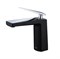 BOHEME Смеситель для умывальника VENTURO черный + хром BOHEME-371-B