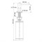 WASSERKRAFT K-1499 Встраиваемый дозатор для мыла K-1499 - фото 90203 WASSERKRAFT K-1499 Встраиваемый дозатор для мыла K-1499 - фото 90203