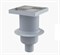 ALCA PLAST Сливной трап, 150х150/50 мм, прямая подводка, решетка из нержавеющей стали , гидрозатвор мокрый APV6411
