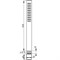 DC002AXX AquaElite душевая лейка 22x22 мм DC002AXX - фото 96040 DC002AXX AquaElite душевая лейка 22x22 мм DC002AXX - фото 96040