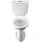 SANTEK Бриз Унитаз напольный с бачком, выпуск косой, одинарный смыв, крышка полипропилен 1WH202569