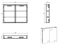 BELBAGNO  Зеркальный шкаф 900 SPC-2A-DL-BL-900