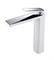 BOHEME Смеситель для умывальника высокий VENTURO белый + хром BOHEME-372-W
