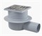 ALCA PLAST Сливной трап, 105х105/50 мм, заниженный, боковая подводка , решетка из нержавеющей стали, гидрозатвор мокрый APV26