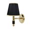 BOHEME Бра BOHEME MURANO GOLD, черное BOHEME-766